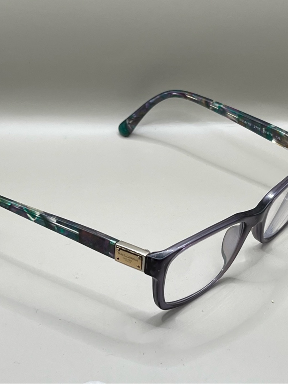 DOLCE & GABBANA DG3170 Women’s 53mm Purple/Multicolor Eyeglass Frame